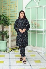 Nissa - MFDW-E3-Ni-09 - Premium Slub Khaddar - Shirt & Trousers