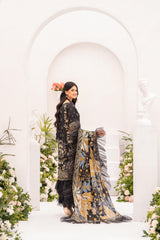 Ghazal MFDS-C4-GH-3P-02-Luxury Lawn Three Piece