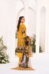 Ghazal MFDS-C4-GH-3P-09-Luxury Lawn Three Piece