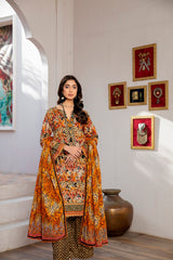 Hana MFDS-F4-HA-3P-05 Luxury Lawn Three Piece